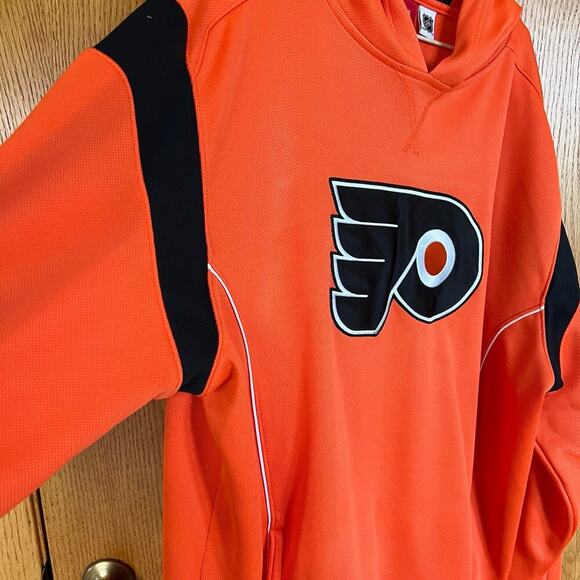 Philadelphia Flyers fanatics branded primary team logo pull over hoodie size XL - Picture 3 of 9